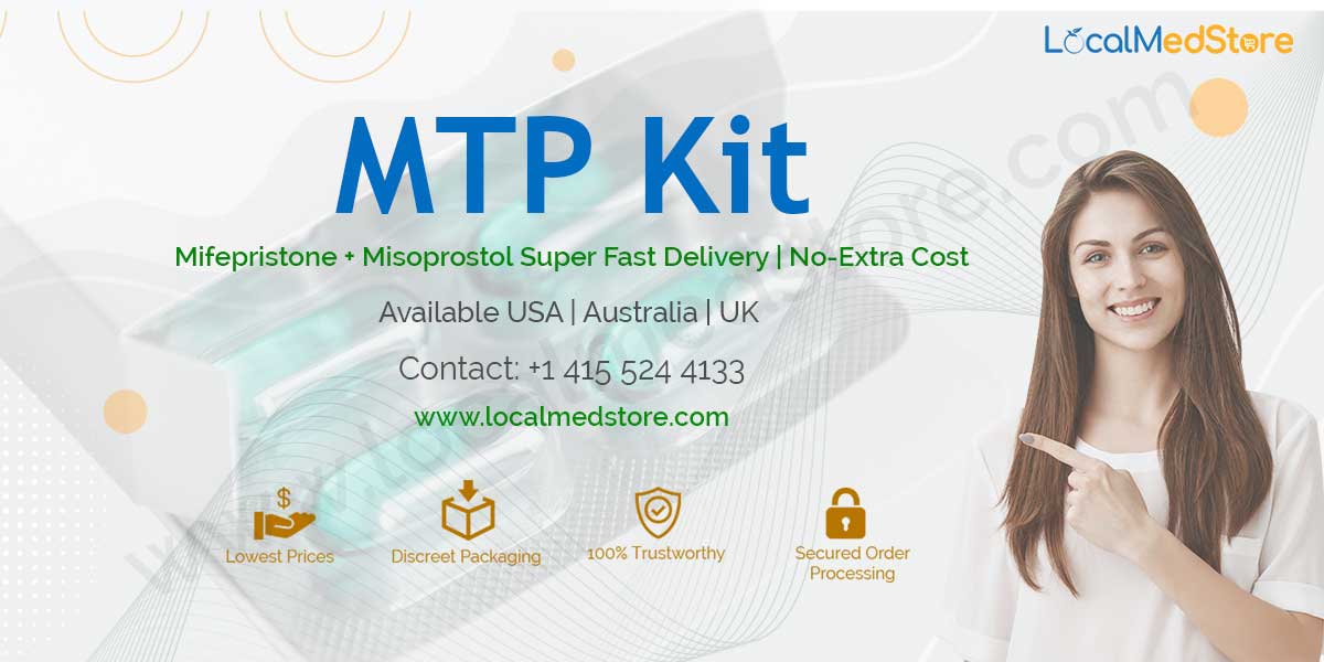 If you're really looking and exciting to buy Cheap MTP Kit online in USA, Australia - LocalMedStore is one of the top-rated online pharmacies in the USA, offers you to buy cheap MTp