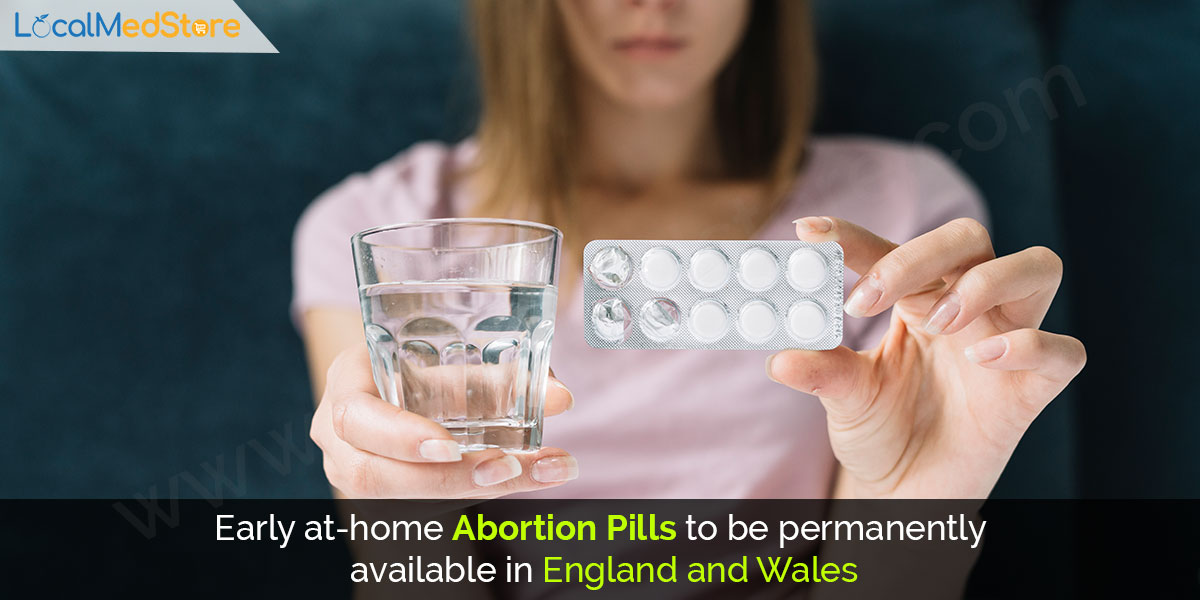 Early at-home abortion pills to be permanently available in England and Wales